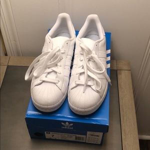 Adidas Superstar Foundation Originals. W 8/M 7